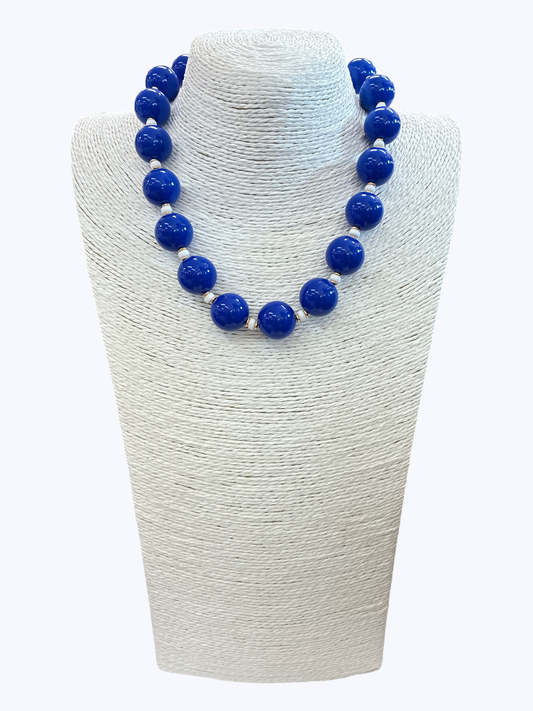 Chunky Acrylic Bead Necklace