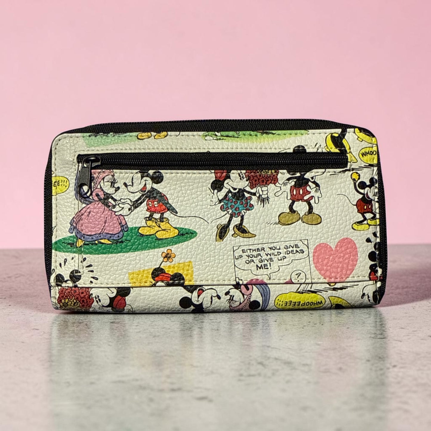 Disney Parks Minnie Mouse Zip Around Wallet