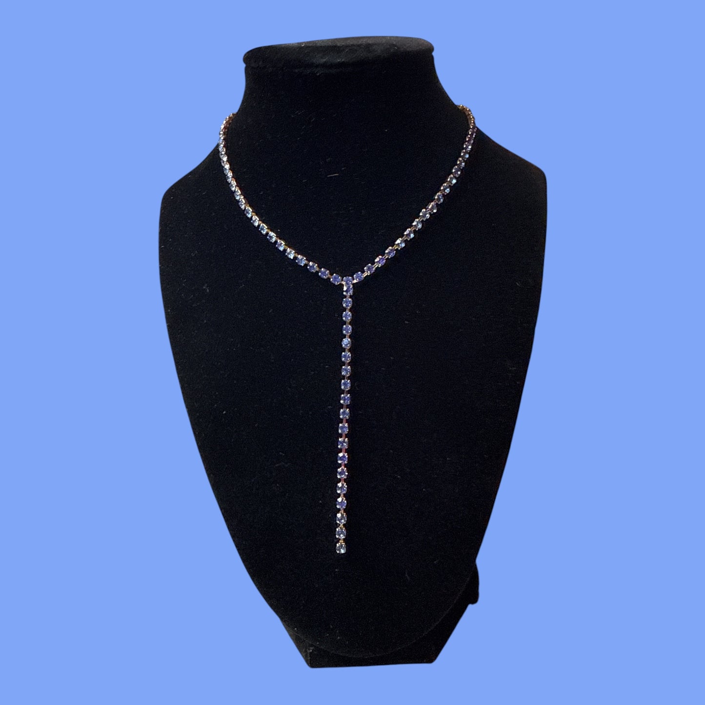 Kasandra Necklace in Light Sapphire