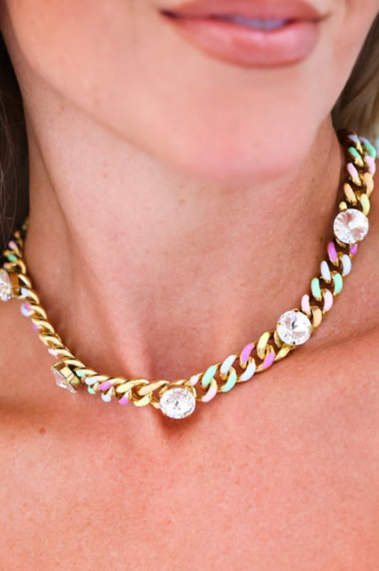 TOVA Galileu Necklace in Fairy Dust Mix