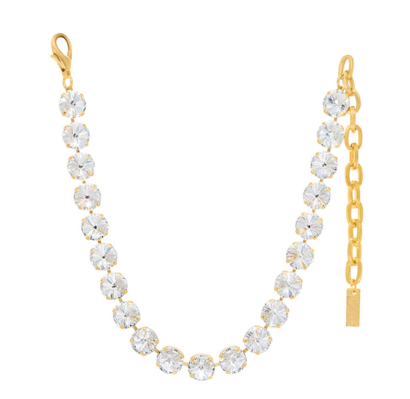 Sofia Necklace Clear Unfoiled