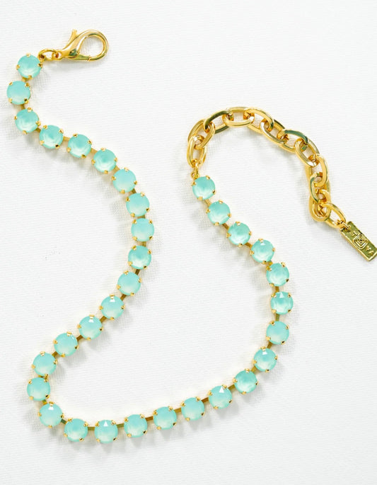 TOVA Necklace – White Opal Mint