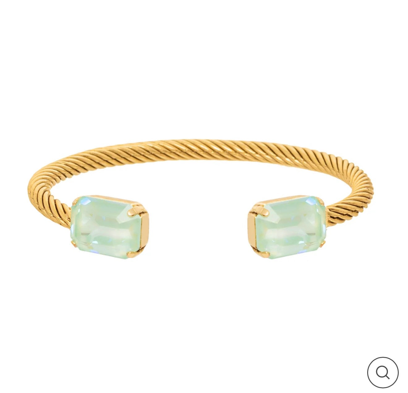 TOVA Charlotte Cuff – Fairy Dust in Ultra Mint