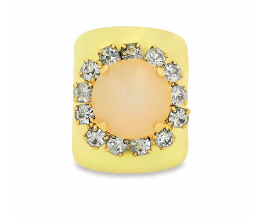 Jacci Ring in Enamel Fairy Dust/Yelwyn