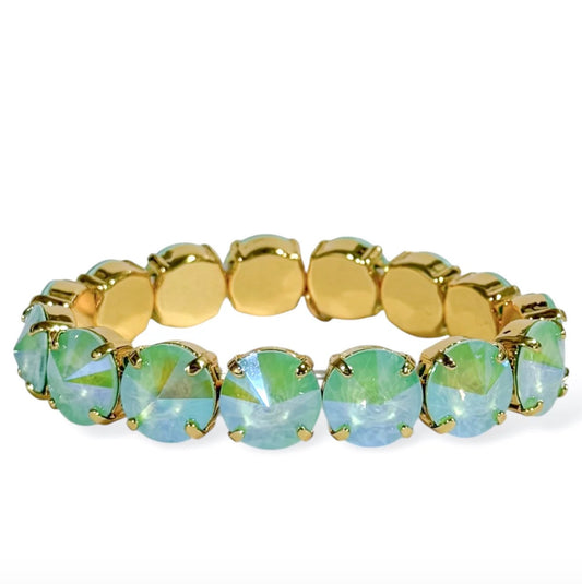 TOVA Croatia Stretch Bracelet – Soft Mint Ignite Glacier Blue