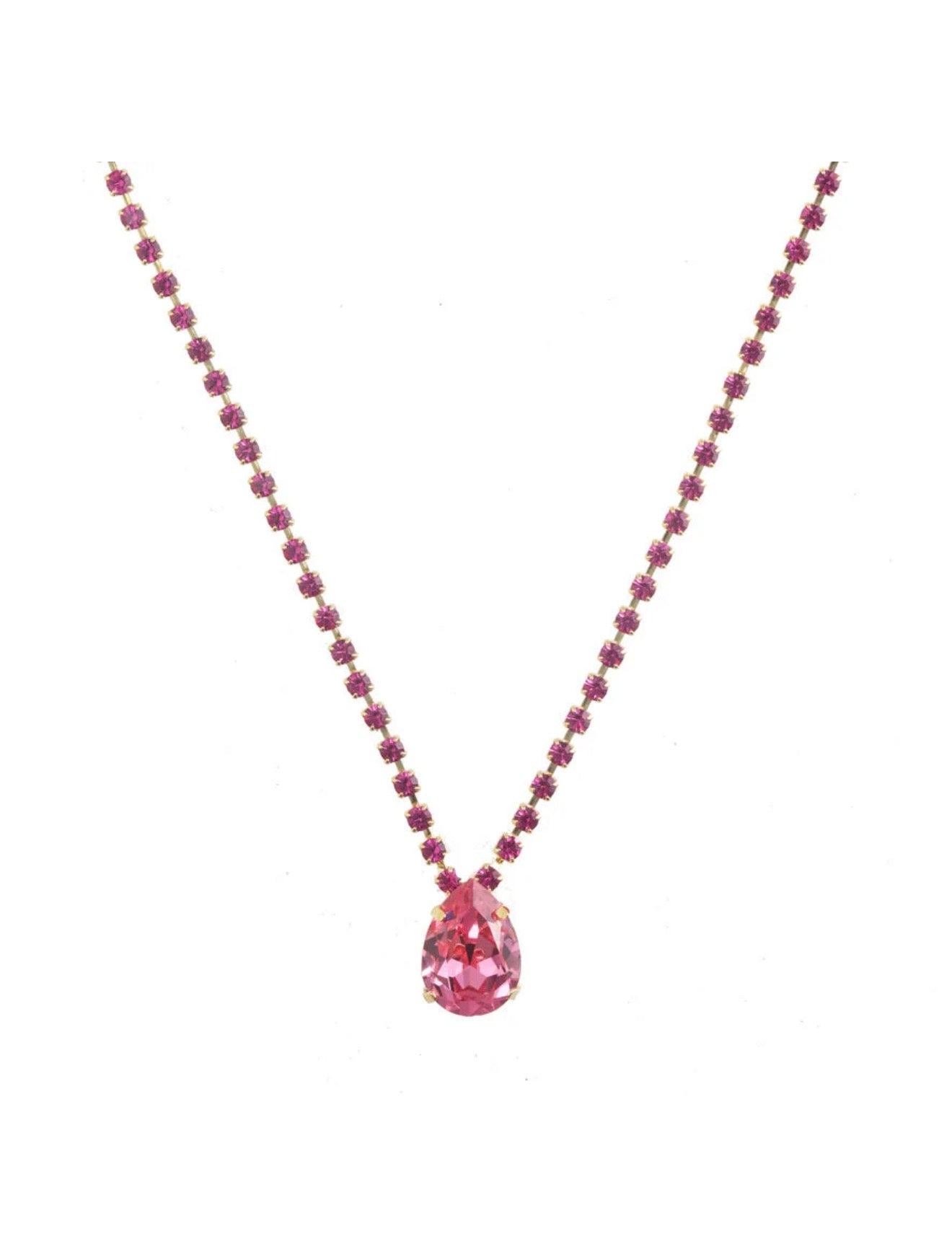 TOVA Milli Necklace – Rose/Fuchsia