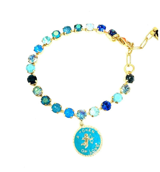 TOVA Love Token Anklet