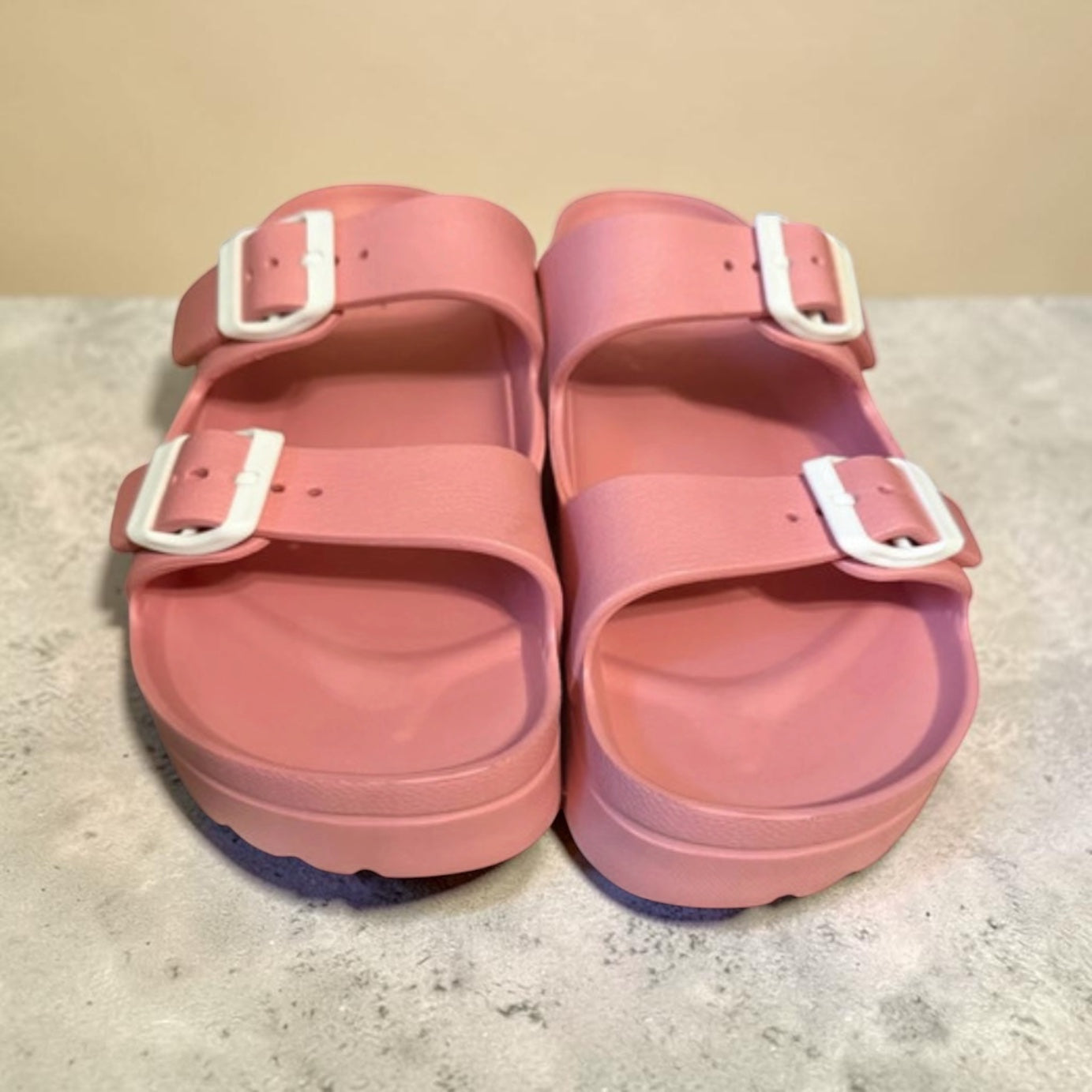 H2K Buddy II Breezy Babe Double Buckle Sandals – Dusty Rose