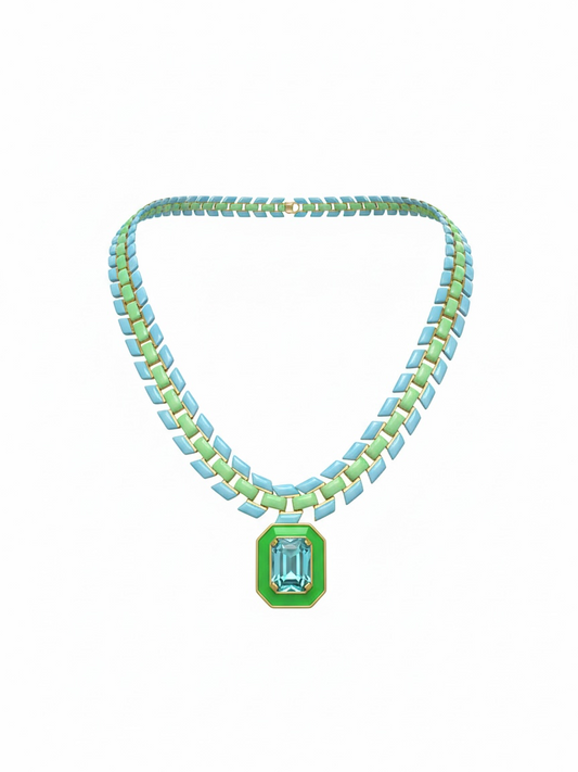TOVA Dakota Dream Necklace – Mint & Turquoise