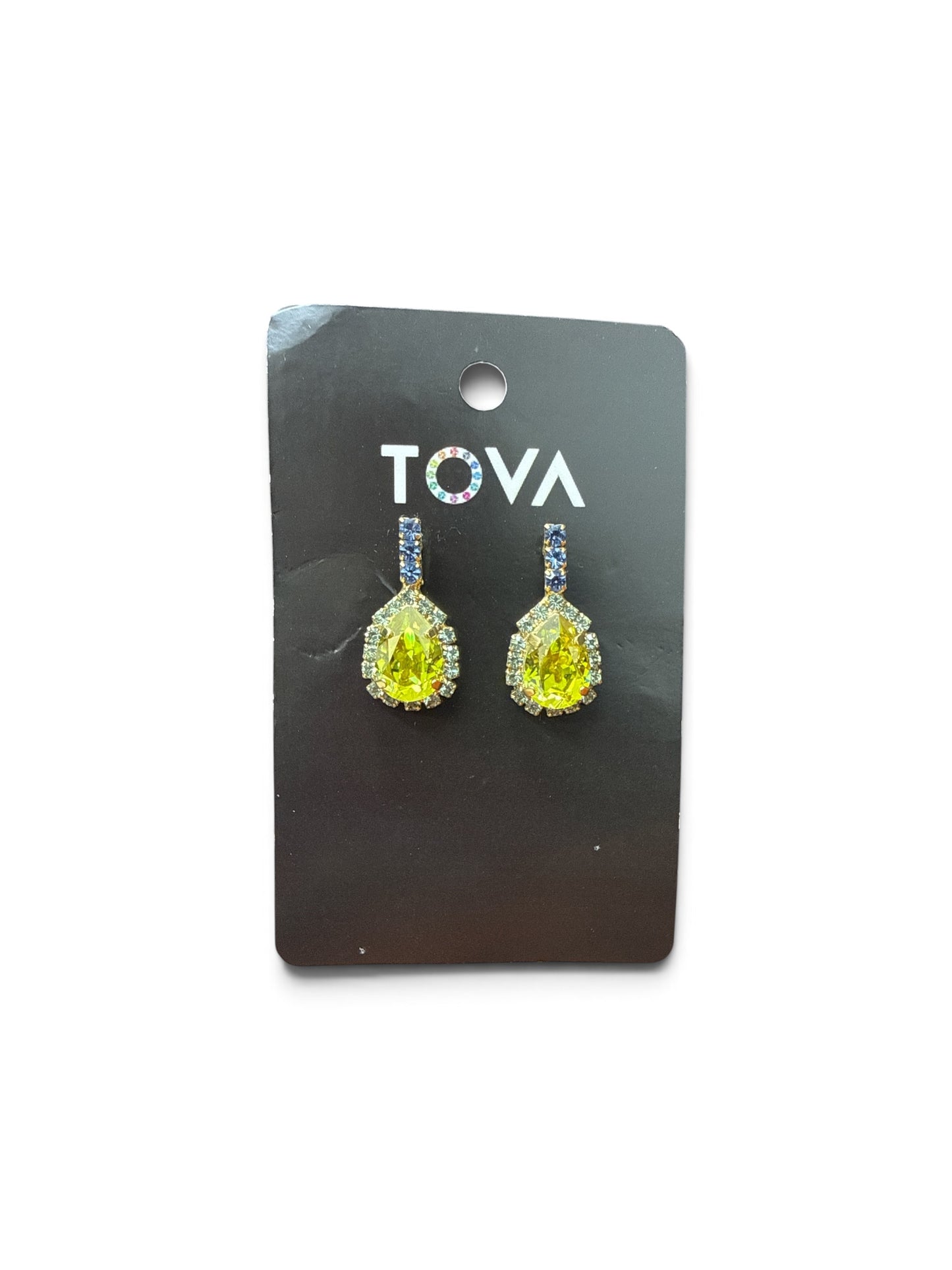 Tova Brent Earrings in Citrus Lime