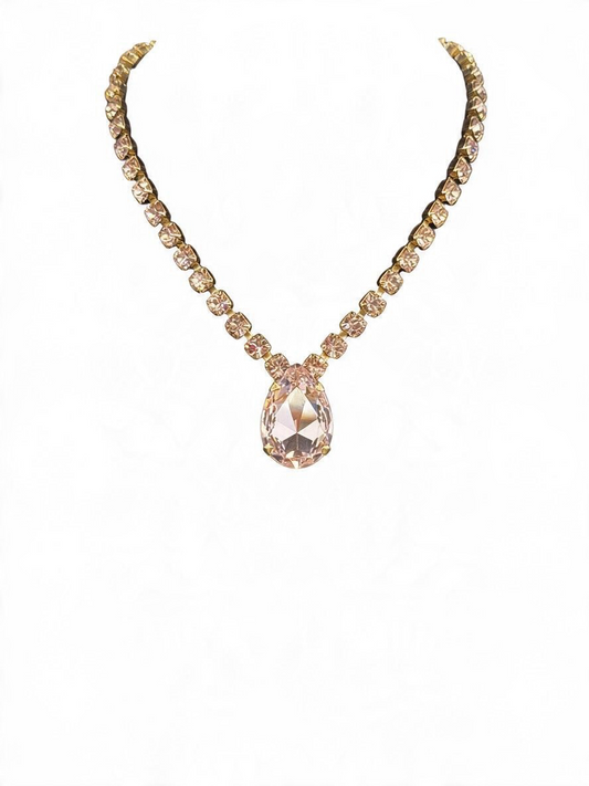 TOVA Melinda Necklace – Light Rose Custom