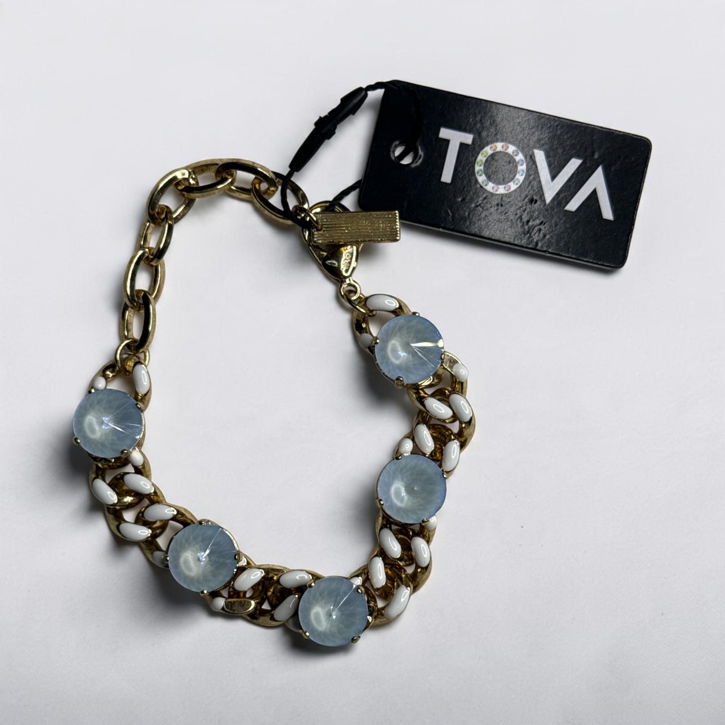 TOVA Galileo Bracelet β Custom Sapphire with Mocha