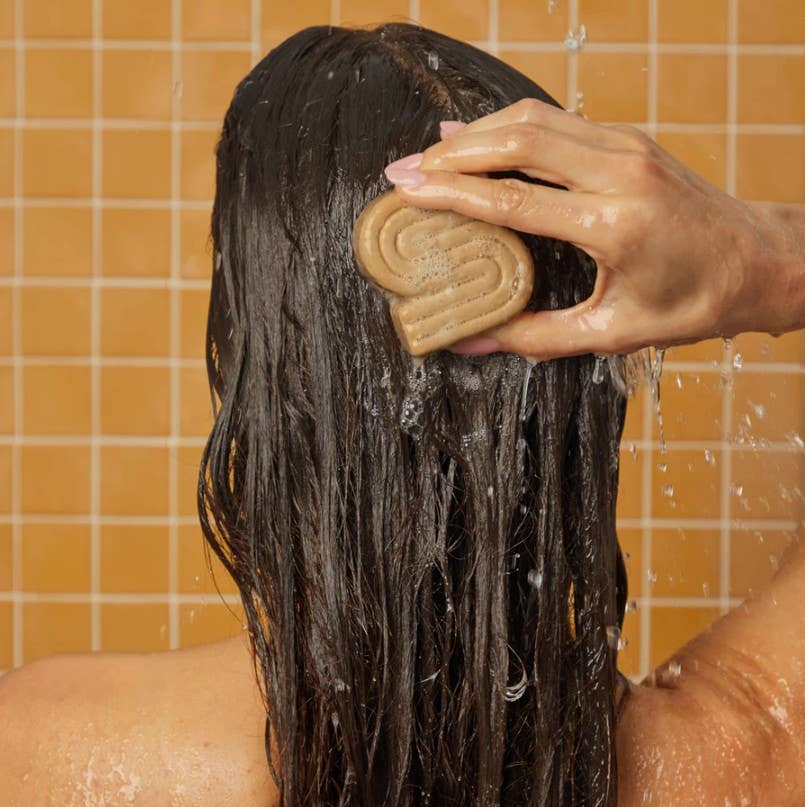 Coconut Oil Shampoo & Conditioner Bar Combo for Dry Damaged Hair