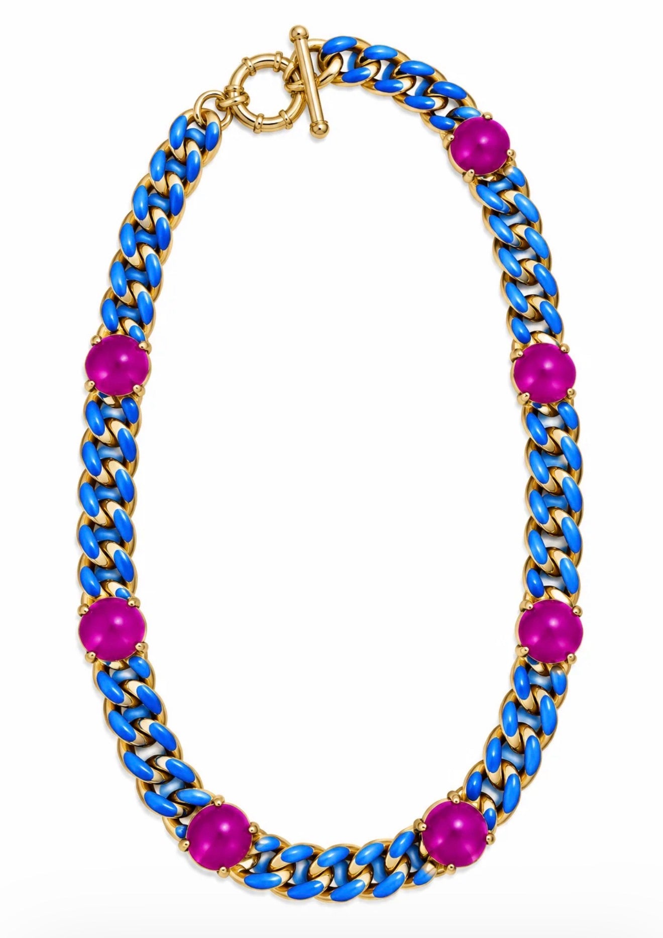 TOVA Galileu Necklace – Custom Fuchsia Mocha