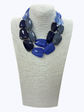 Acrylic Double Strand Short Necklace
