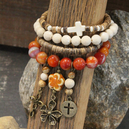 God Is Good All The Time Bracelet Set