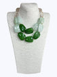 Acrylic Double Strand Short Necklace