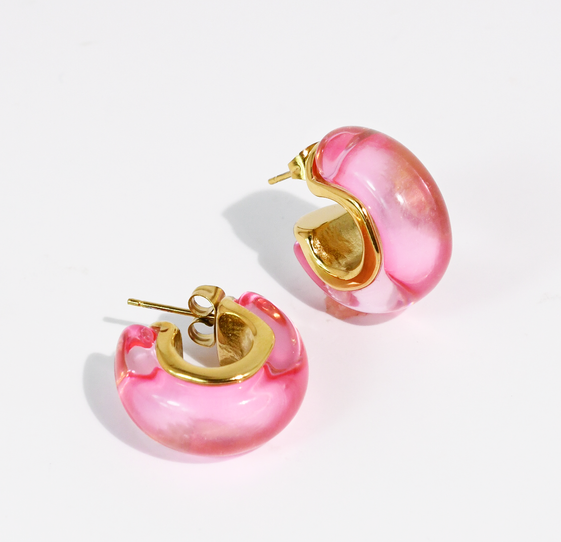 Candy Pink Hoop