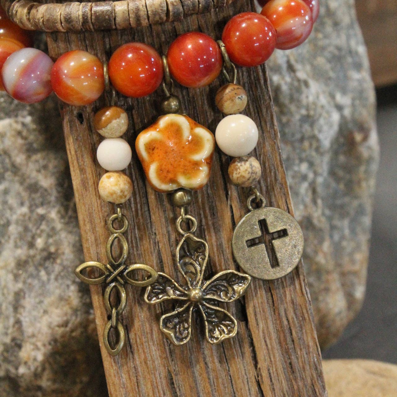 God Is Good All The Time Bracelet Set