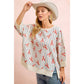 BiBi Coastal Lobster Waffle Knit Pullover