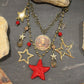 In God We Trust Golden Charm'd Necklace