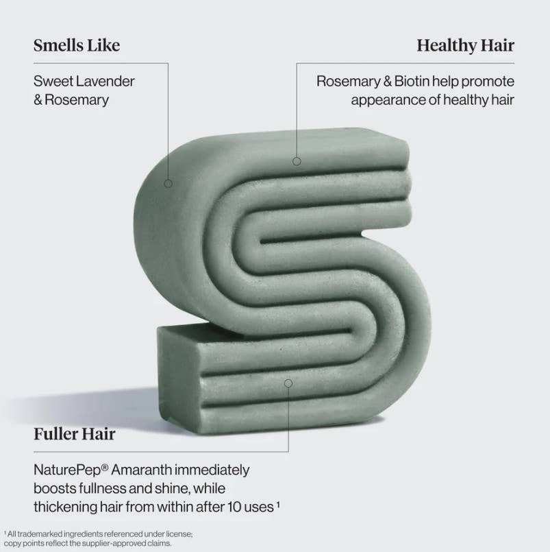 Rosemary & Biotin Volumizing Shampoo & Conditioner Bar Combo