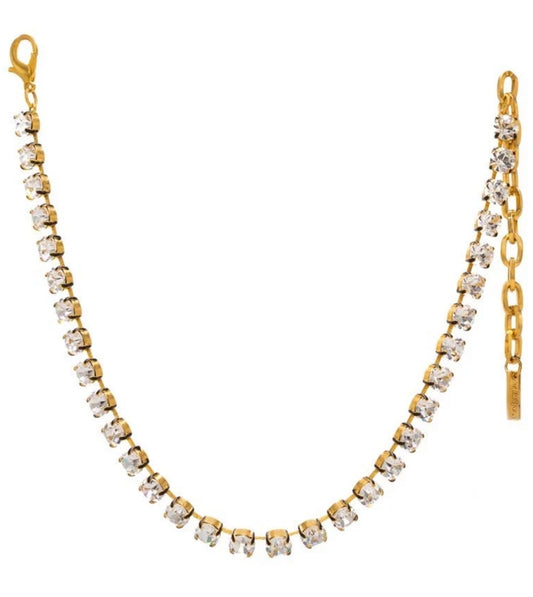 TOVA Supreme Oakland Necklace Clear