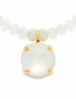 TOVA Paige Necklace – White Matte