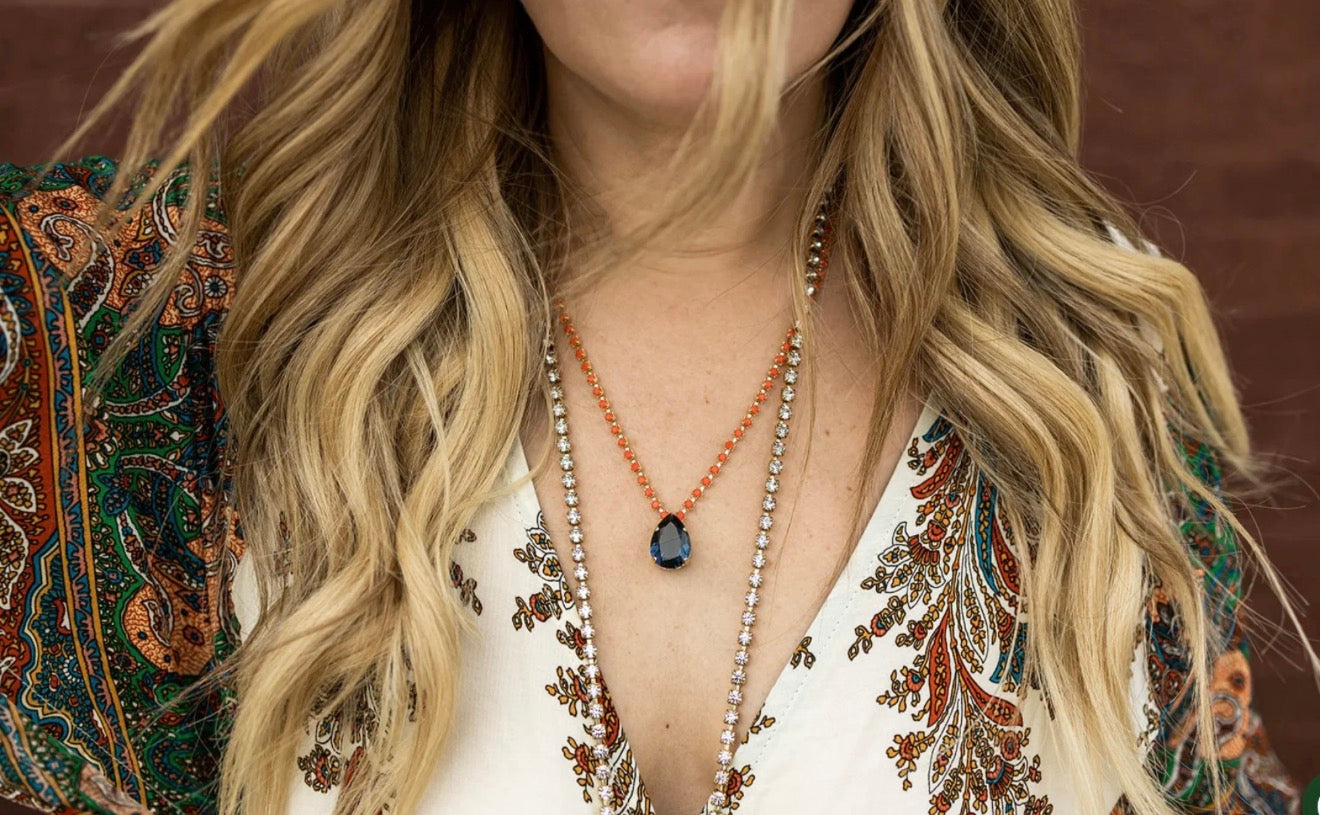 Milli Necklace – Coral Montana