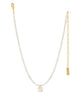 TOVA Paige Necklace – White Matte