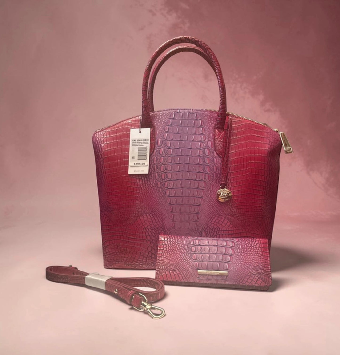 Brahmin Large Duxbury Satchel & Ady Wallet Set – NWT 💗