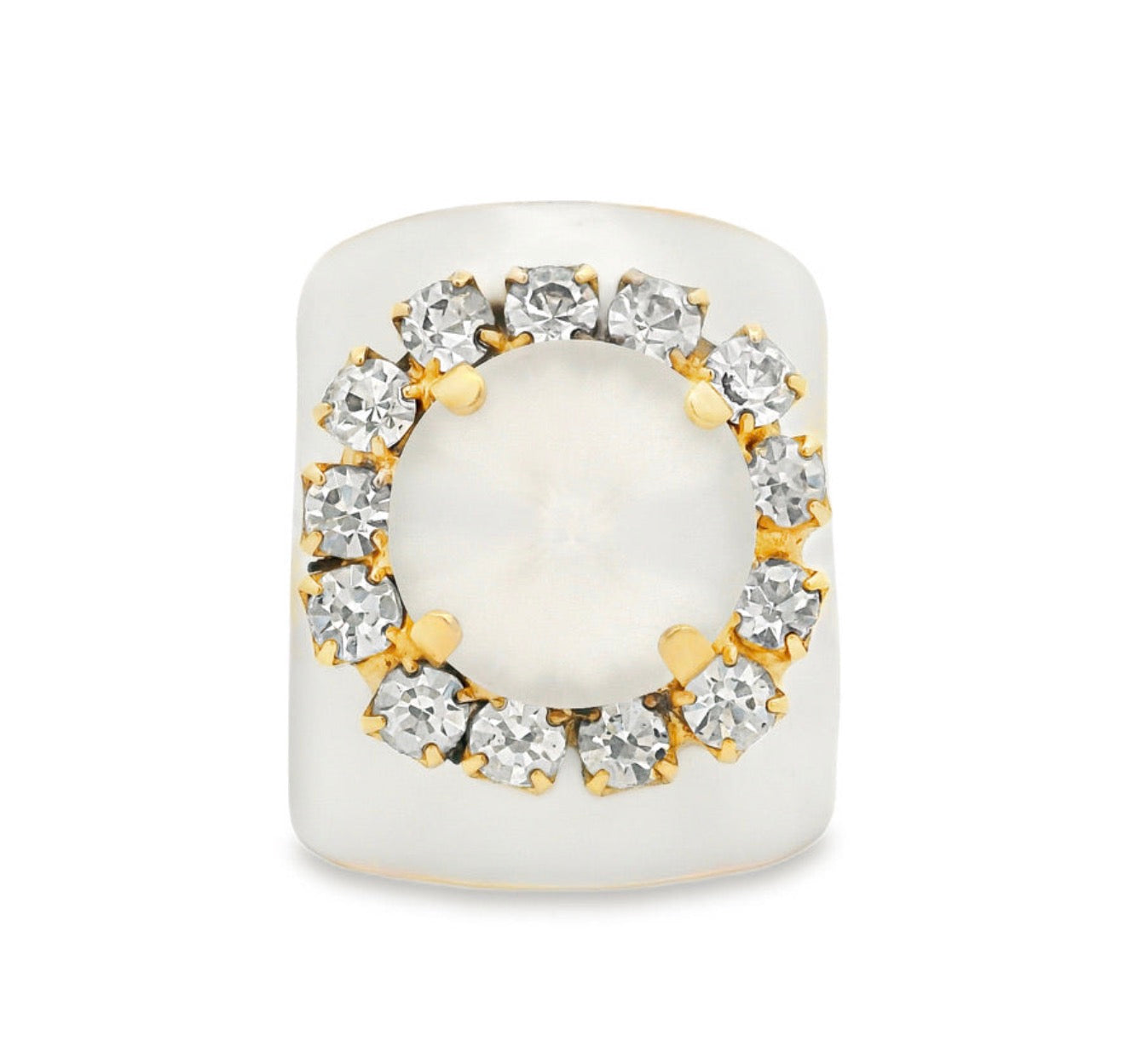 TOVA Jacci Ring in Enamel Fairy Dust