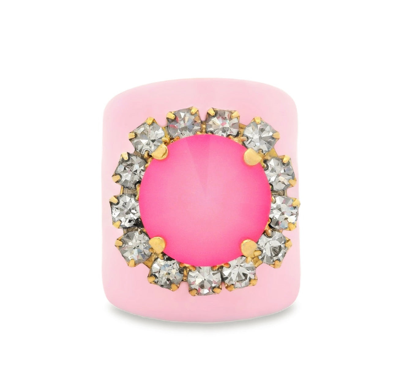 TOVA Jacci Ring in Enamel Fairy Dust