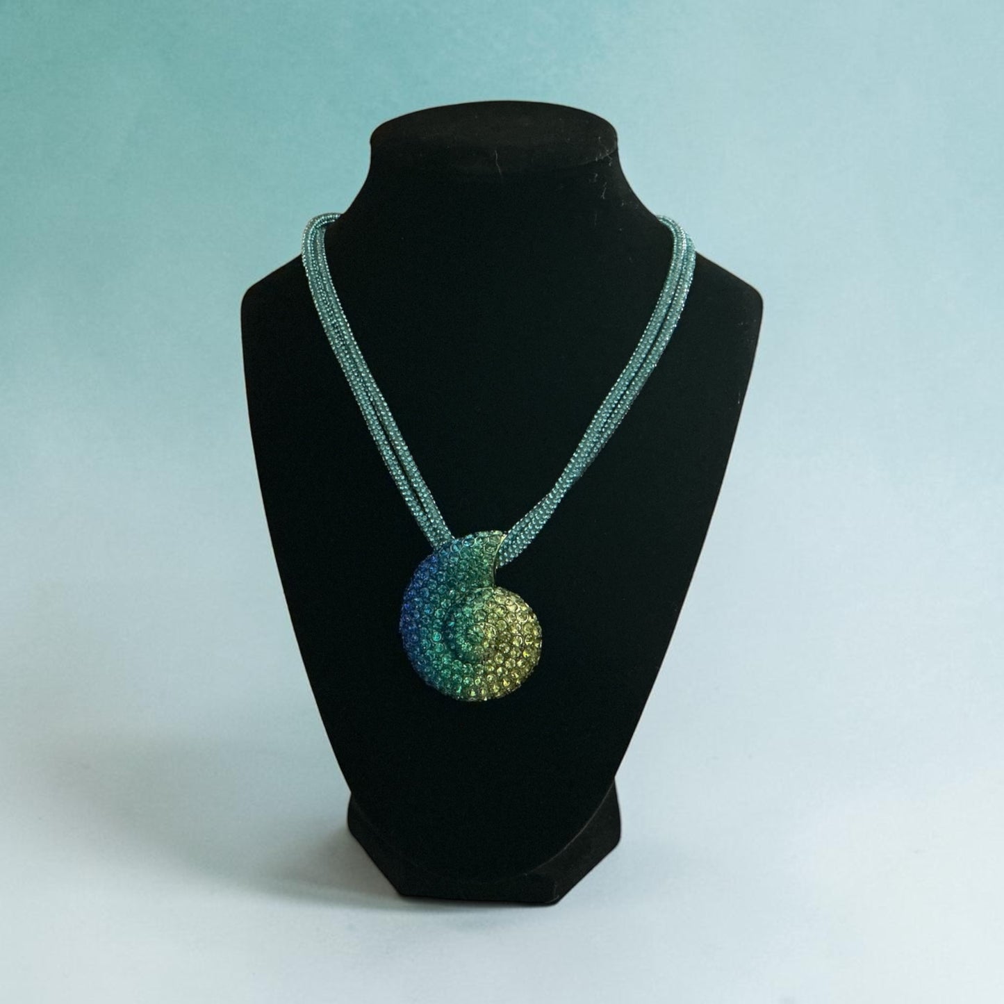Betsey Johnson Ocean Glow Statement Necklace