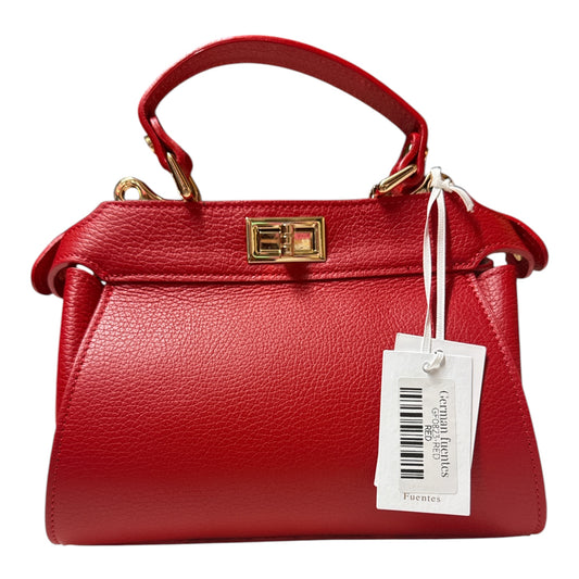 German Fuentes Red Audrey Bag