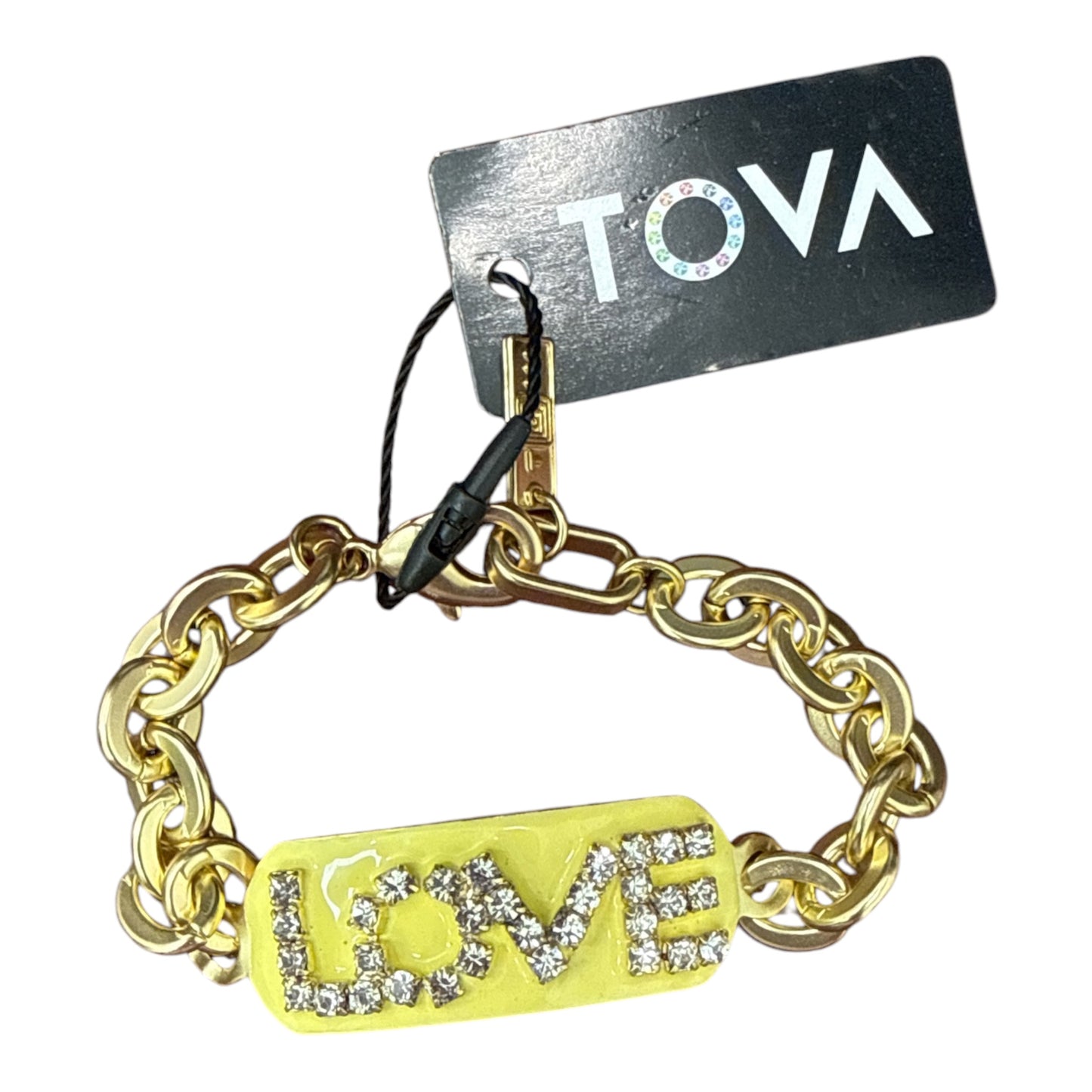 TOVA Love ID Bracelet – Enamel/Fairy Dust