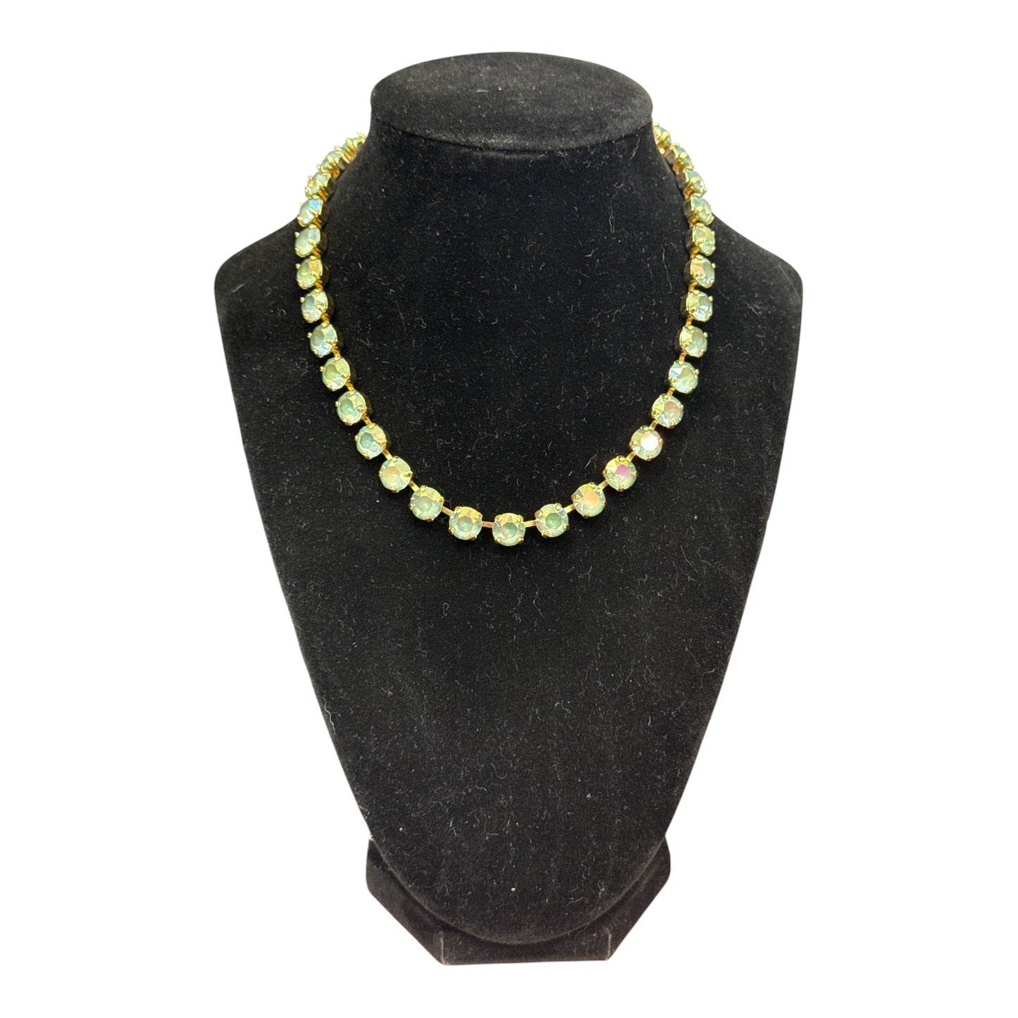 TOVA Oakland Necklace in Soft Mint Ignite Starlight