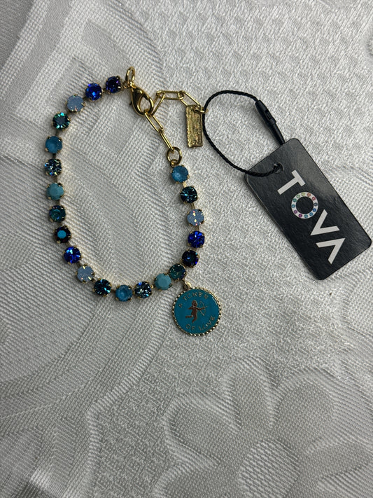 TOVA Love Token Anklet