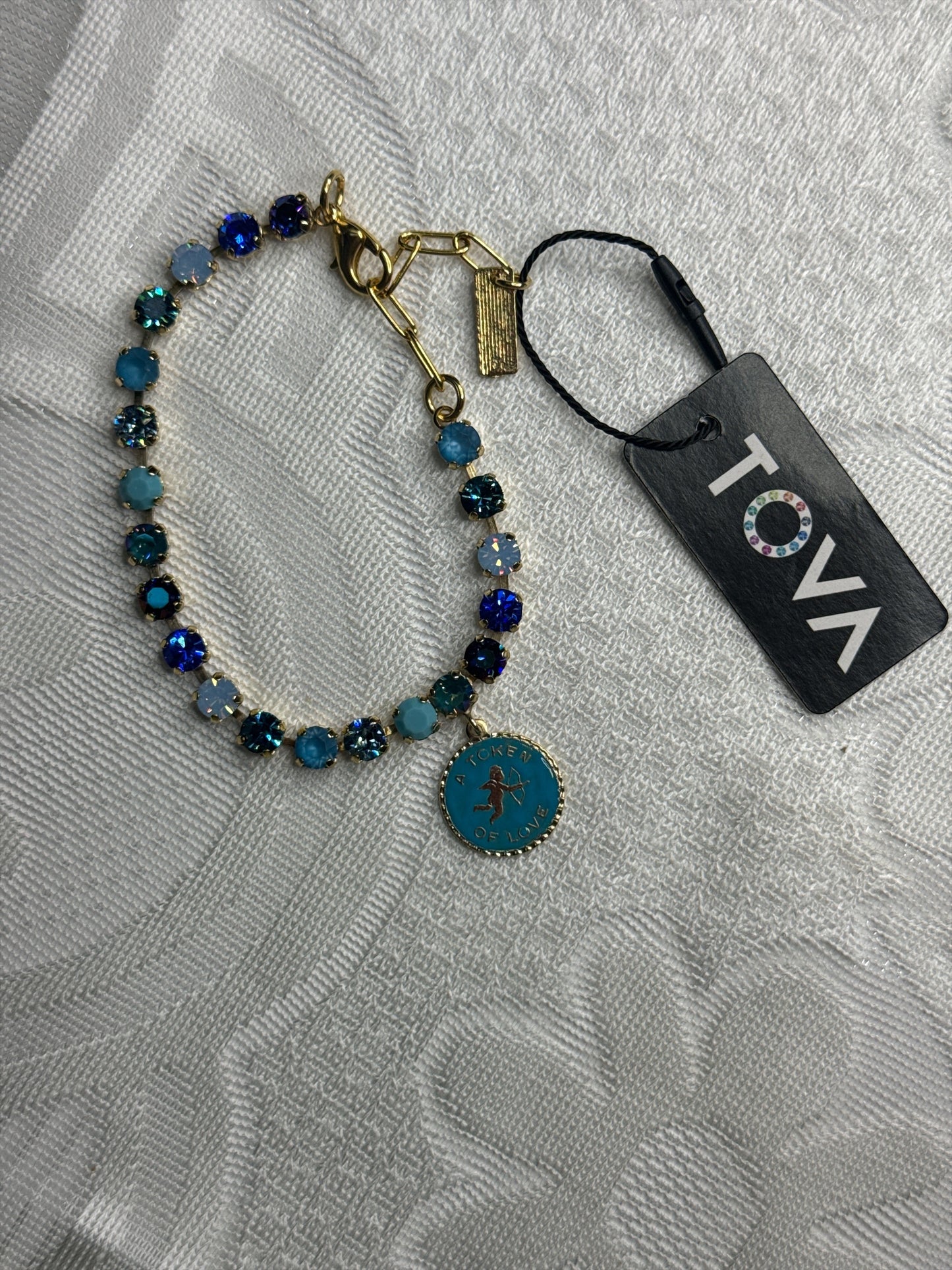 TOVA Love Token Anklet