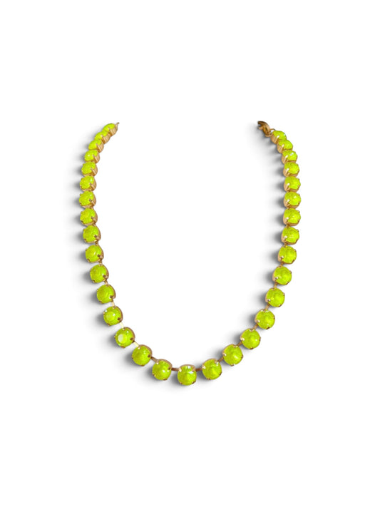 TOVA Oakland Necklace – Electric Yellow Ignite
