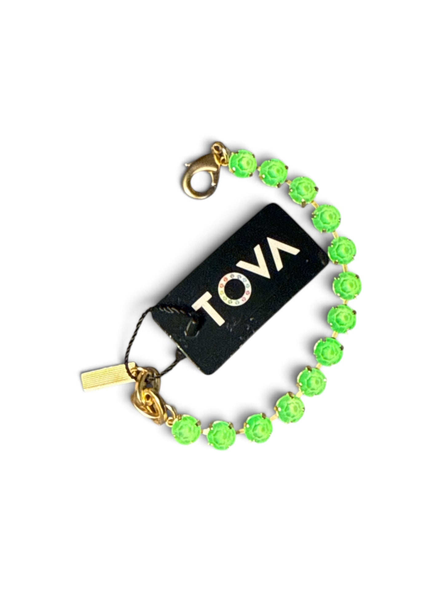TOVA Izzy Bracelet in Electric Green