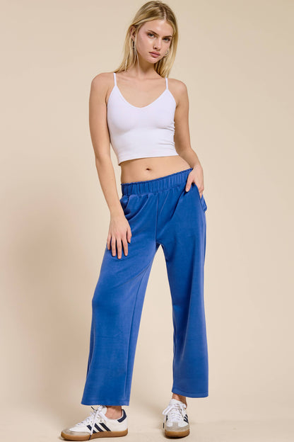 Scuba Cropped Pants