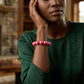 Pink Bubble Gum Pearl Bracelet