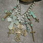 Cluster Of Crosses Charm'd Necklace