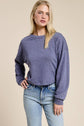 Open-Back Wrap Tie Crewneck