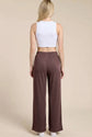 Micro Ribbed Relaxed Drawstring Lounge Pants