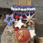 Honest Abe & His Cherries Charm'd Bracelet Set